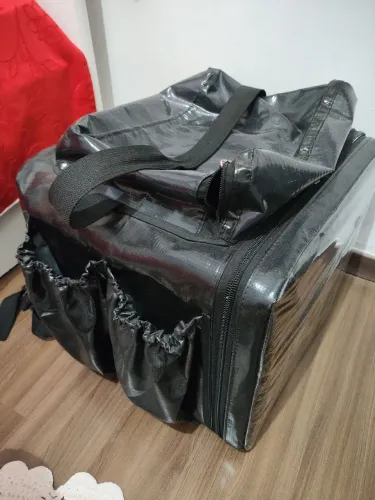 Bag para Entrega Impermeável Preta