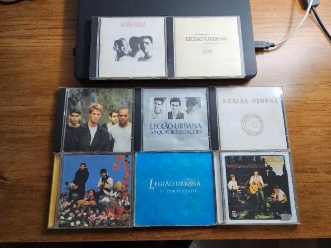 Coleção 8 cds Legião Urbana