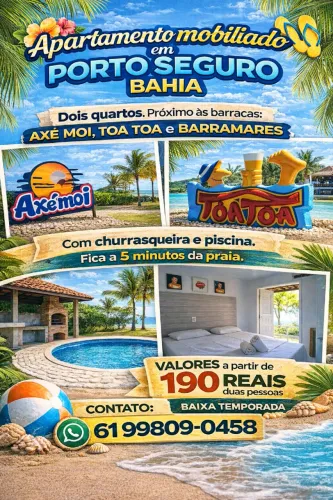 Hospedagem Bahia 5 min da Praia