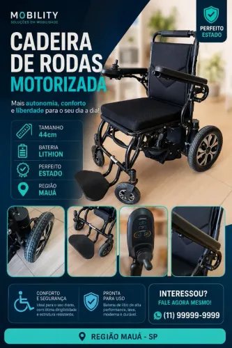 Cadeira de rodas motorizada