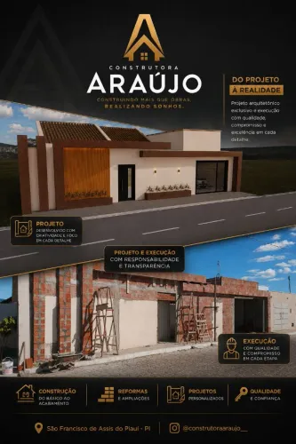 Execução de projetos e execução de obras