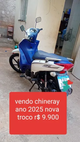 Shineray nova / avista negocia o preço / troco por carro 10.000