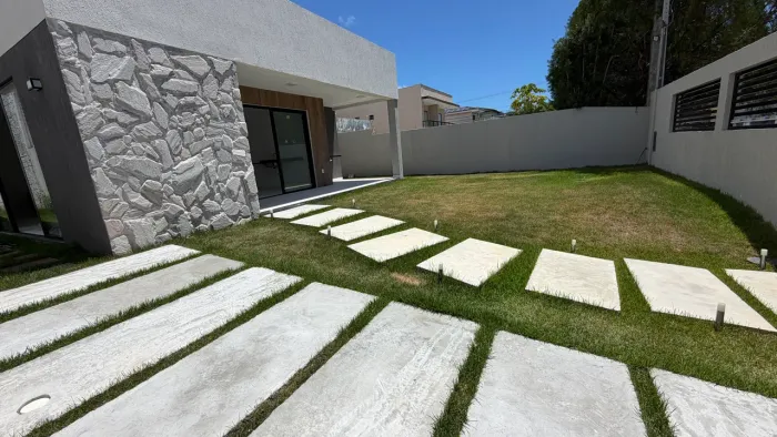 Amsterdam casa térrea - portão - Lauro de Freitas 