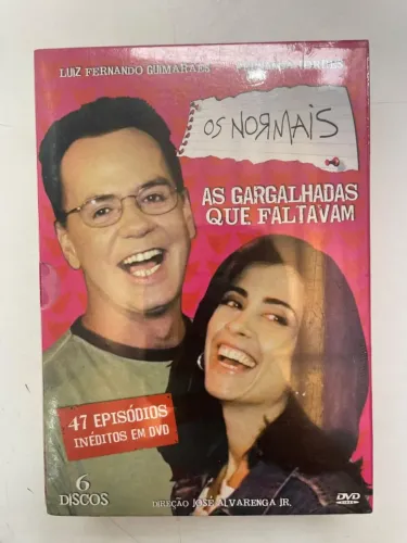 BOX DVD OS NORMAIS - AS GARGALHADAS QUE FALTAVAM - 6 DISCOS ORIGINAIS
