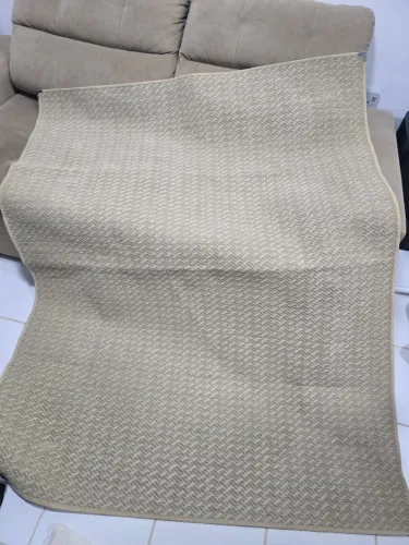 Tapete de sisal bege