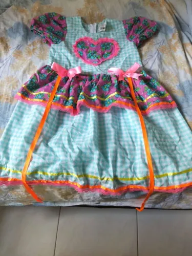 Vestido junino menina