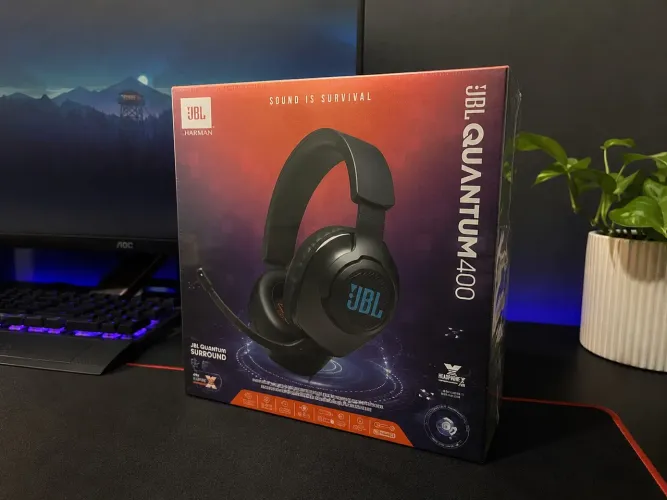 Headset gamer JBL quantum 400 novo