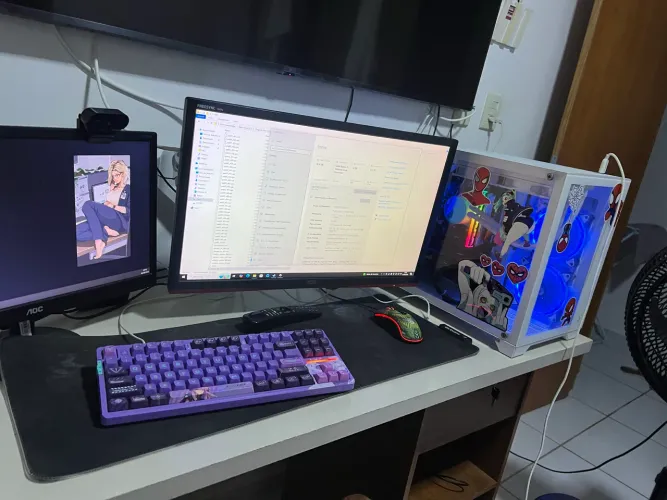Computador Gamer Ryzen 5 5600X Rx7600 8GB / 16GB RAM