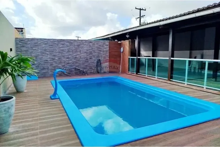 Oferta!! Linda Casa 4/4 No Condomínio Quatro Estações - Emaús
