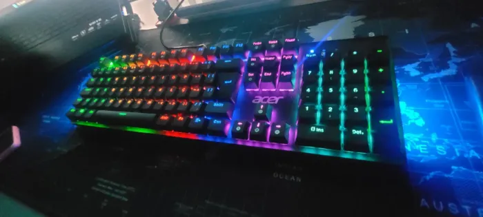 Teclado Gamer ACER RGB - NOVO