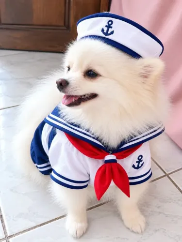 Lulu da Pomerânia Para Cruza