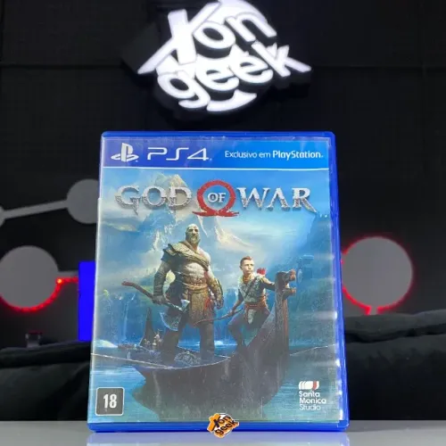 Jogo God of War (Seminovo) | PS4 | Enviamos! - Jogo TESTADO | Modelo ORIGINAL | Garantia