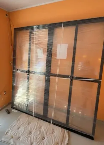 QUEIMA DE ESTOQUE!! JANELA 1.00X2.00 COM ALUMÍNIO BRANCO