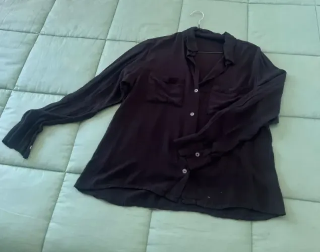 Camisa Preta P (Nova)