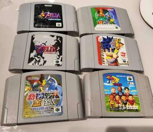 Fitas Nintendo 64 Japonesa 