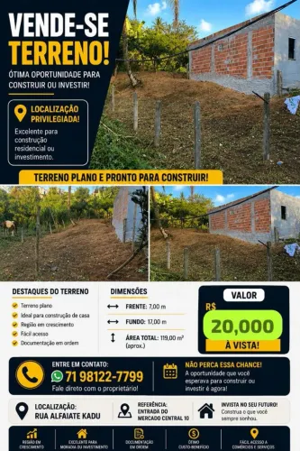 Terreno a venda 
