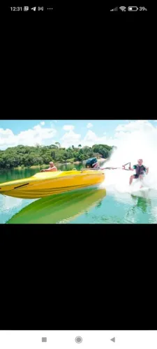     barco lancha 17 pes chris craft surfski