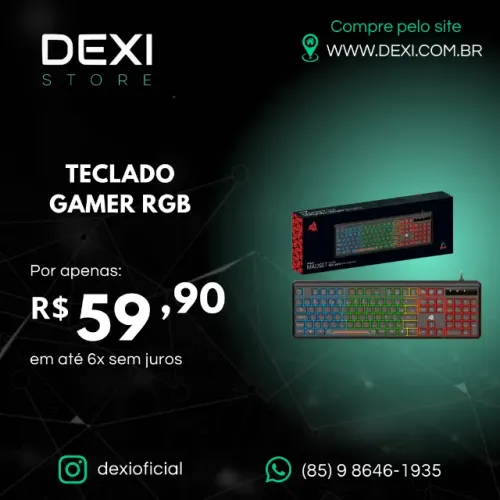 TECLADO GAMER RGB