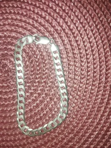 Pulseira de prata 8MM