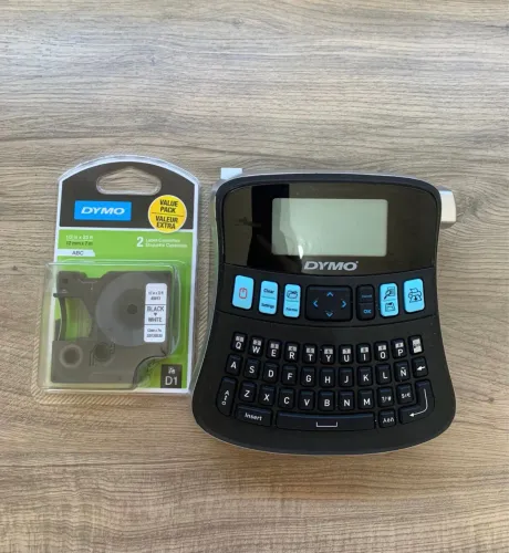 Rotulador Eletrônico Importado DYMO Label Manager 210D + 1 refil