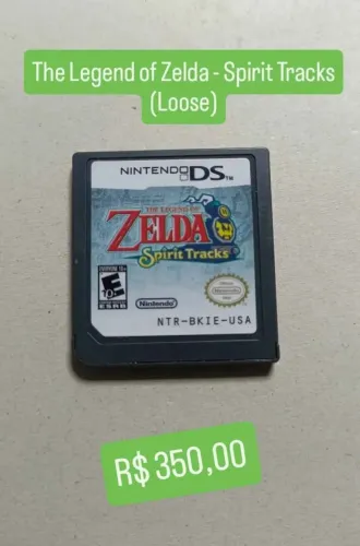 Cartucho Original Zekda Spirit Tracks Nintendo DS
