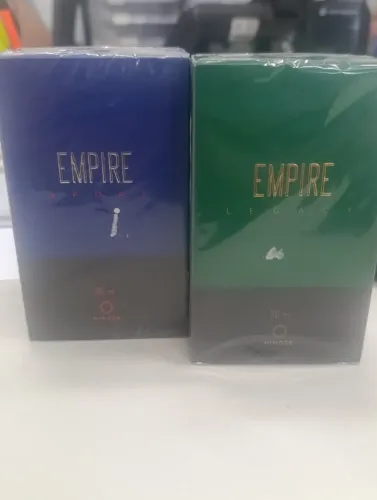 Perfumes Hinode linha EMPIRE