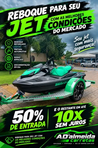 Carreta para jet-ski personalizadas 
