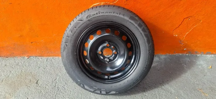 Estepe Aro 14 Original Argo, Mobi, Cronos + Pneu Continental 175 x 65 PowerContact_Ac Cart