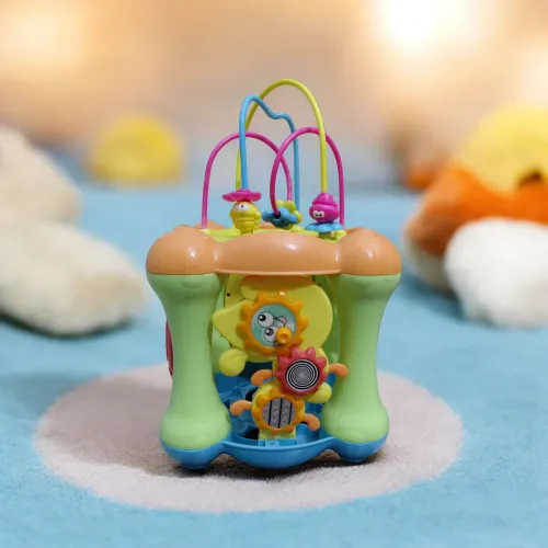 BRINQUEDO CUBO DE ATIVIDADES EDUCATIVOS PARA BEBÊS