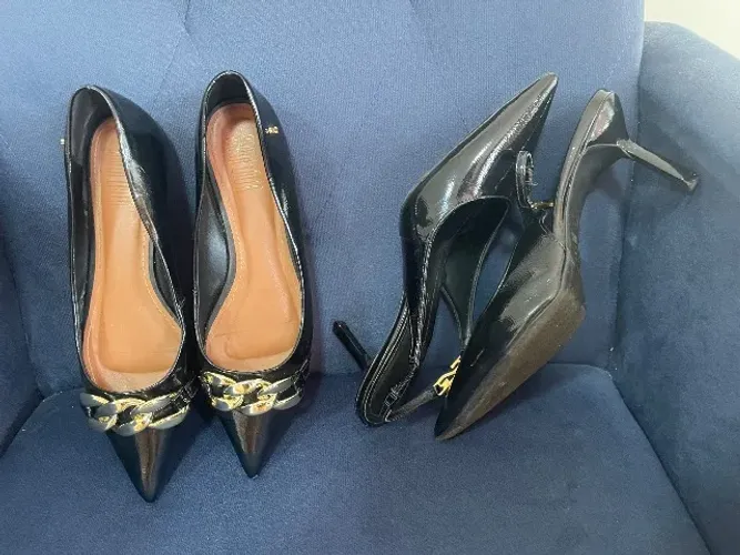 Combo sapato Chanel Santa.Lola e sapatilha Santa lolla
