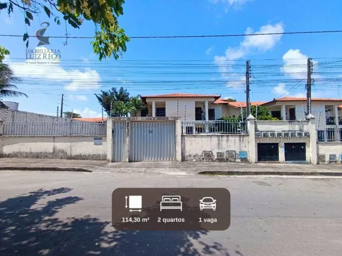 Aluga apartamento, em condomínio fechado, próximo ao shopping via sul com 2 quartos.