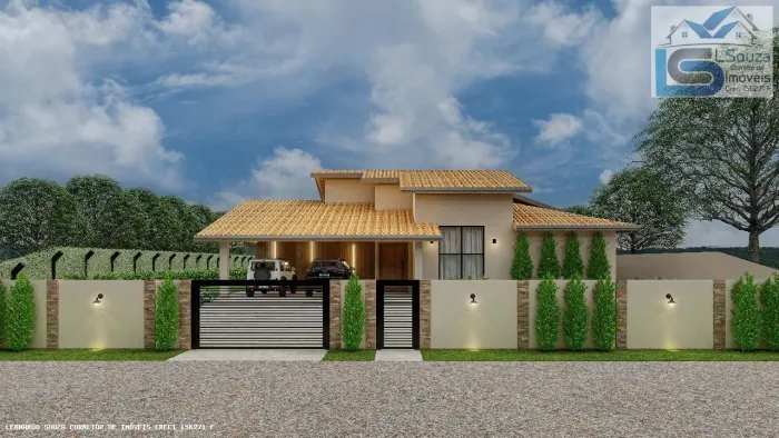 Chácara para Venda em Pinhalzinho, Residencial Terras de Santa Fé, 4 dormitórios, 4 suítes