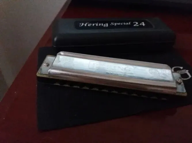 Gaita De Boca Hering Special 24 Vozes C Dó Shg Hering 8124