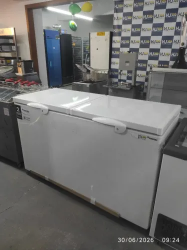 Bh Freezer horizontal fricon 2 anos de garantia 2 tampas