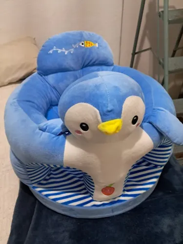 Cadeirinha assento de bebe com enchimento