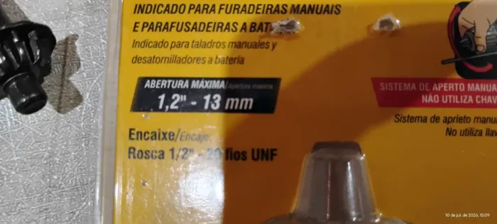 MANDRIL NOVO para furadeira