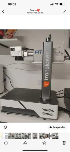 MÁQUINA DE GRAVAÇÃO A LASER UV SUPER MINI - NOVA / SEM USO
