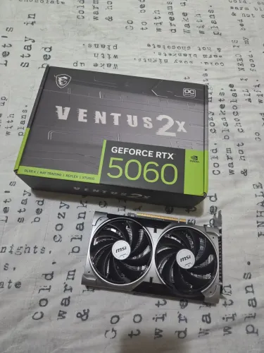 MSI RTX 5060 Ventus 8GB - 5 meses de uso