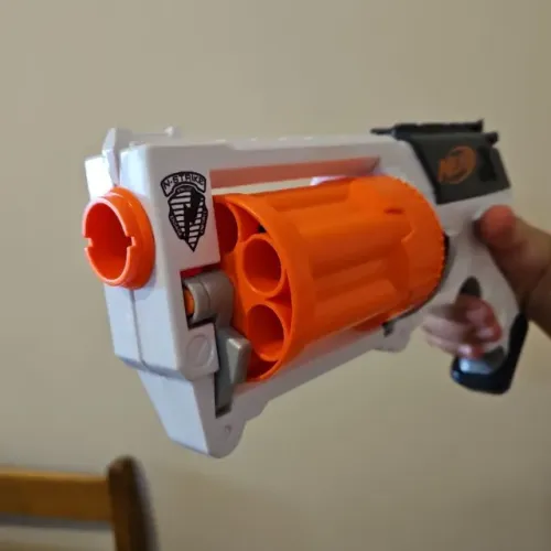 Nerf N-strike Rev-6 Branca