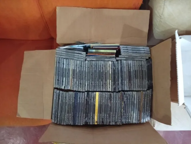 232 CDs diversos estilos musicais