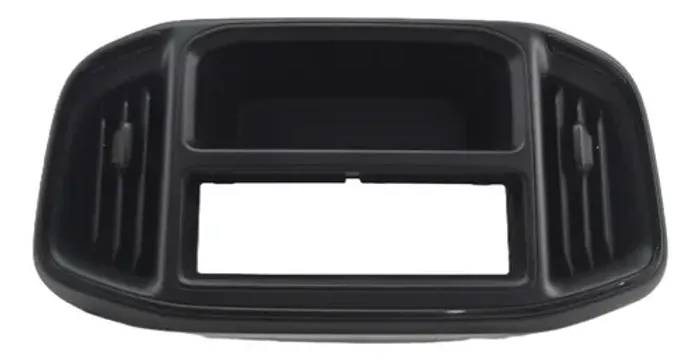 Moldura Central Radio 1 Din C/ Difusor Strada 2020 Original Preto