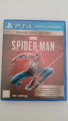 Marvel's Spider-Man Ps4 - edição jogo do ano (Mídia Física)