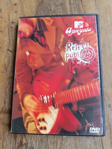RELES PÚBLICA DVD MTV APRESENTA RELES PÚBLICA. DVD RARO! ROCK ALTERNATIVO CURITIBA 