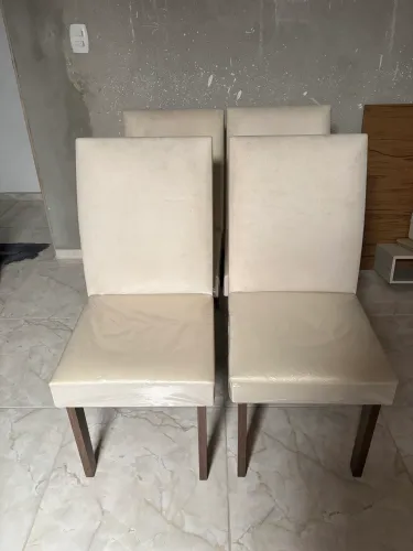 Cadeiras para mesa de jantar - kit com 4