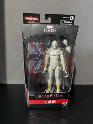 Figura Articulada - Marvel Legends - Visão Branco - Hasbro - Disney - 15 cm -