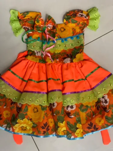 Vestido de quadrilha novo