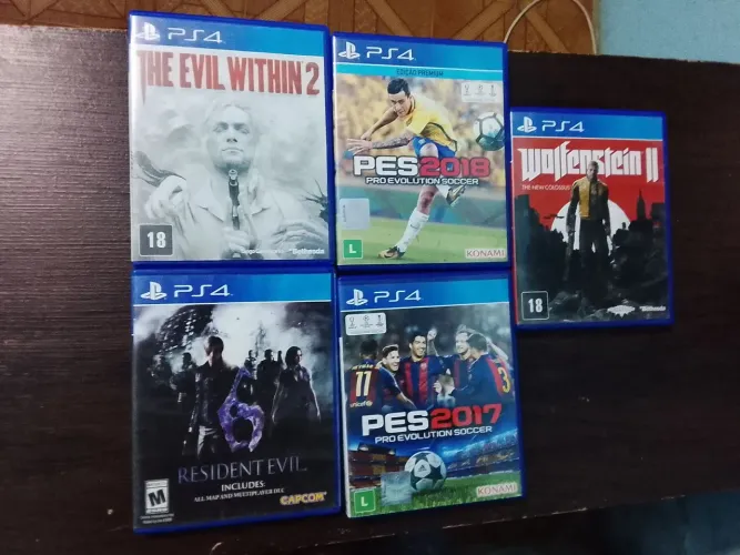 5 jogos de Ps4