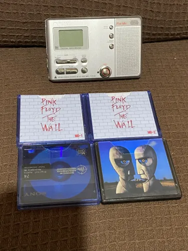 MD player sony mini disc impecável