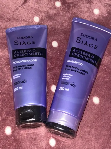 Eudora - shampoo e condicionador 