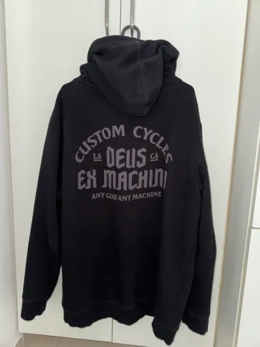 Moletom Deus Ex Machina Any God Capuz flanelado